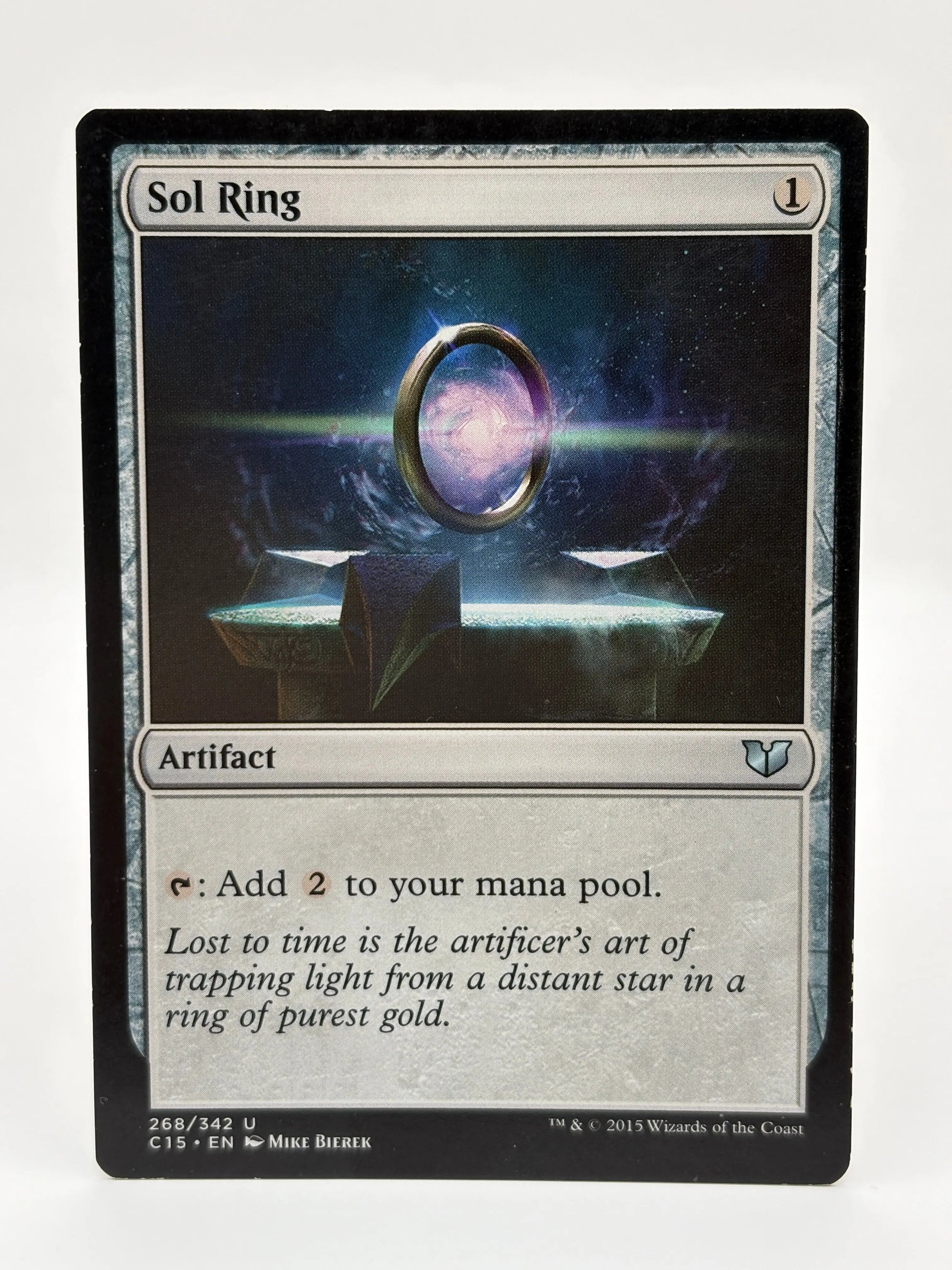 Magic The Gathering - Sol Ring 268/342 Uncommon C15 LP (1) FRENLY BRICKS - Open 7 Days