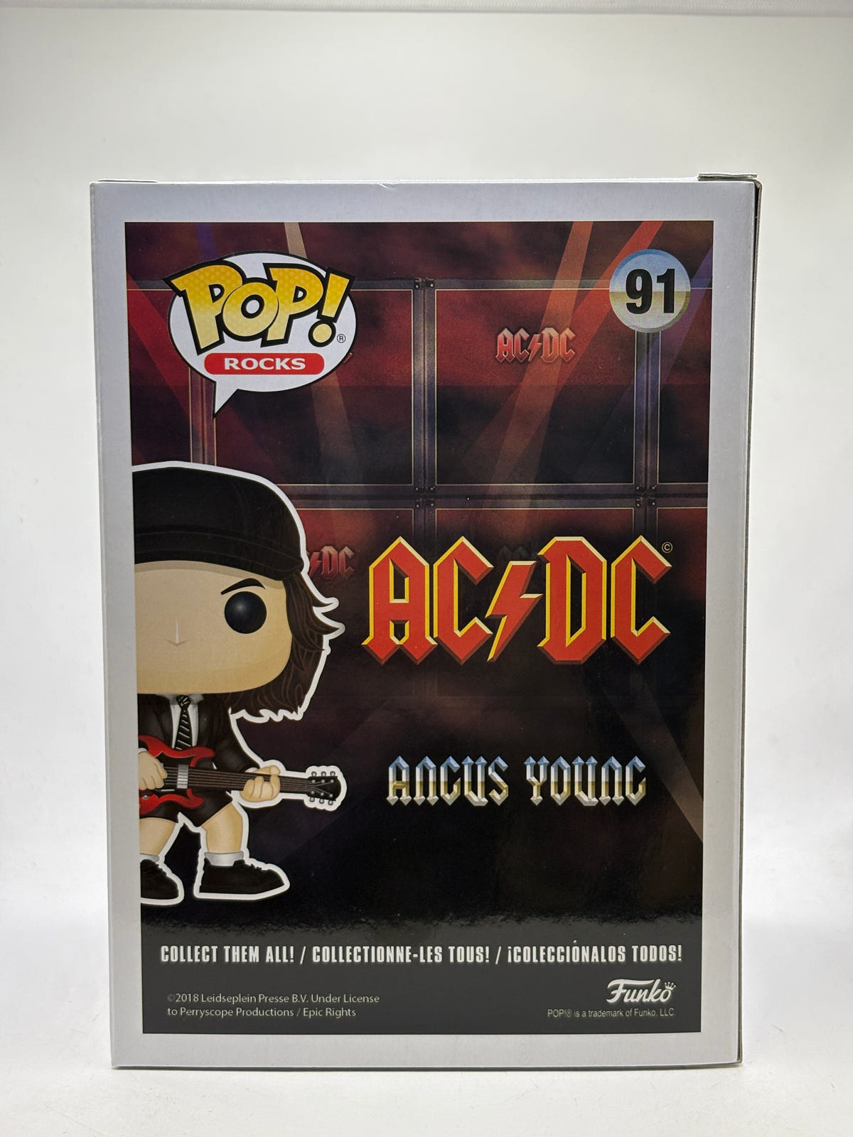 Funko POP! Rocks ACDC #91 Angus Young Black Suit Vinyl Figure, photo 3 image 3