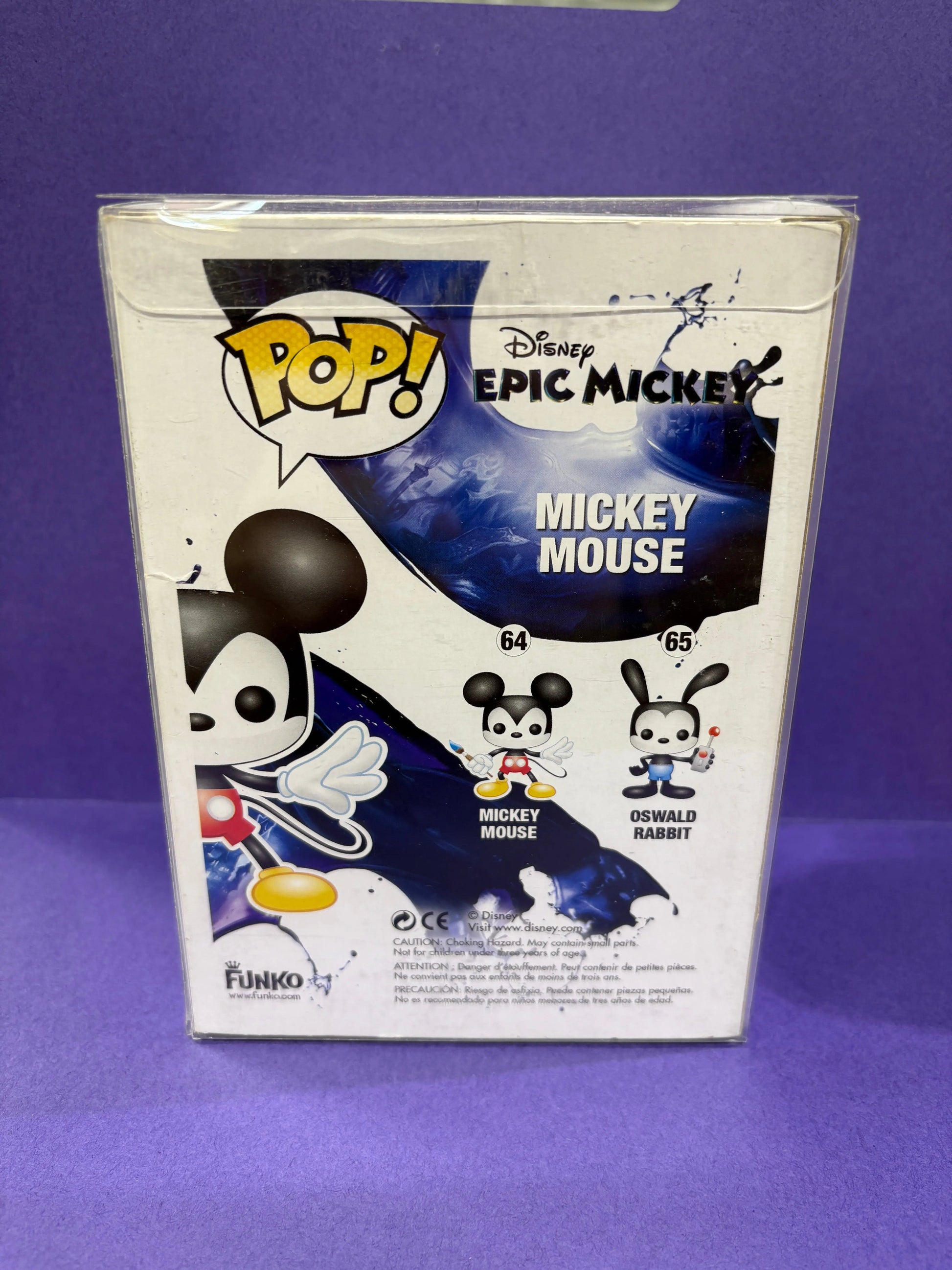 Funko Pop! Vinyl: Disney - Mickey Mouse (Paintbrush) #64 FRENLY BRICKS - Open 7 Days