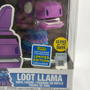 Funko POP! Games Fortnite #510 Loot Llama 2019 Summer Convention Glow FRENLY BRICKS - Open 7 Days
