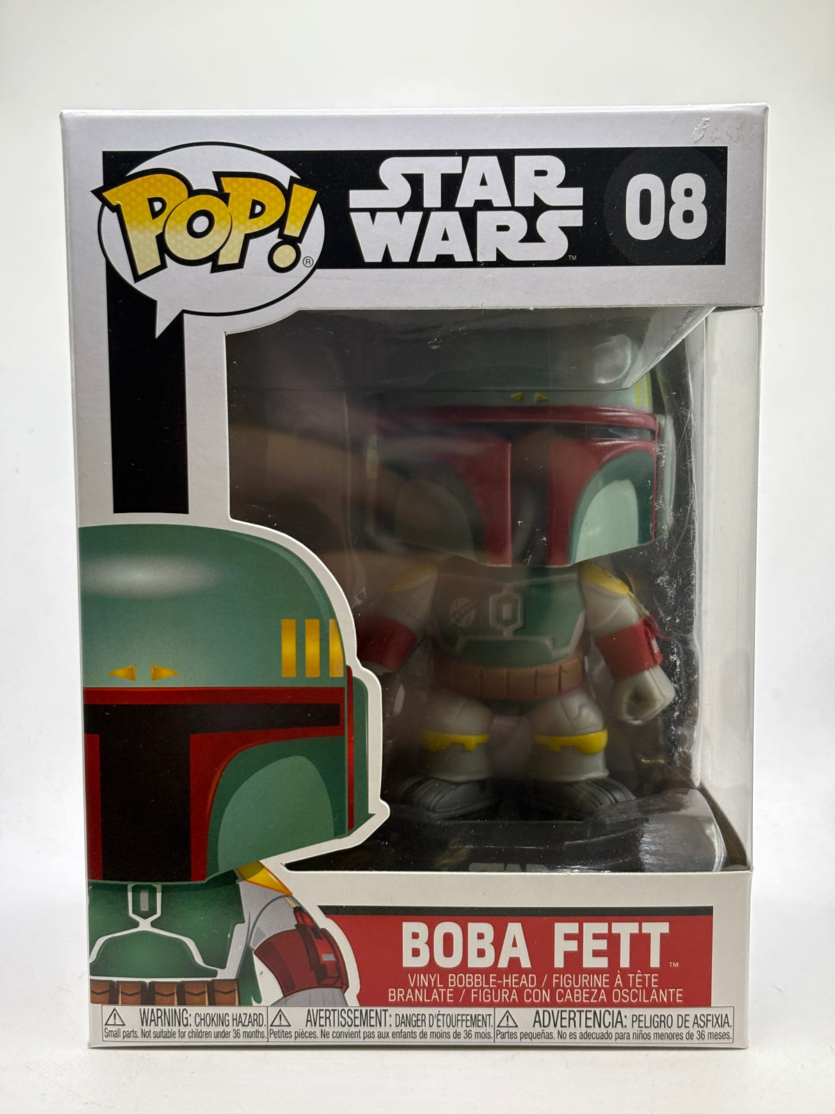 Funko POP! Movies Star Wars #08 Boba Fett Vinyl Bobble-Head image 1