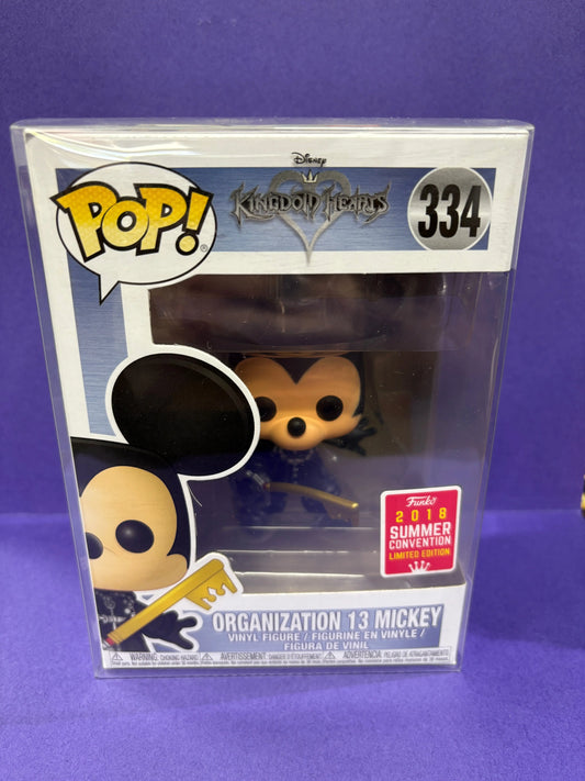 Organization 13 Mickey Mouse Funko Pop #334 2018 Summer Convention FRENLY BRICKS - Open 7 Days