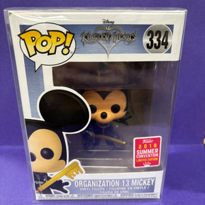Organization 13 Mickey Mouse Funko Pop #334 2018 Summer Convention FRENLY BRICKS - Open 7 Days