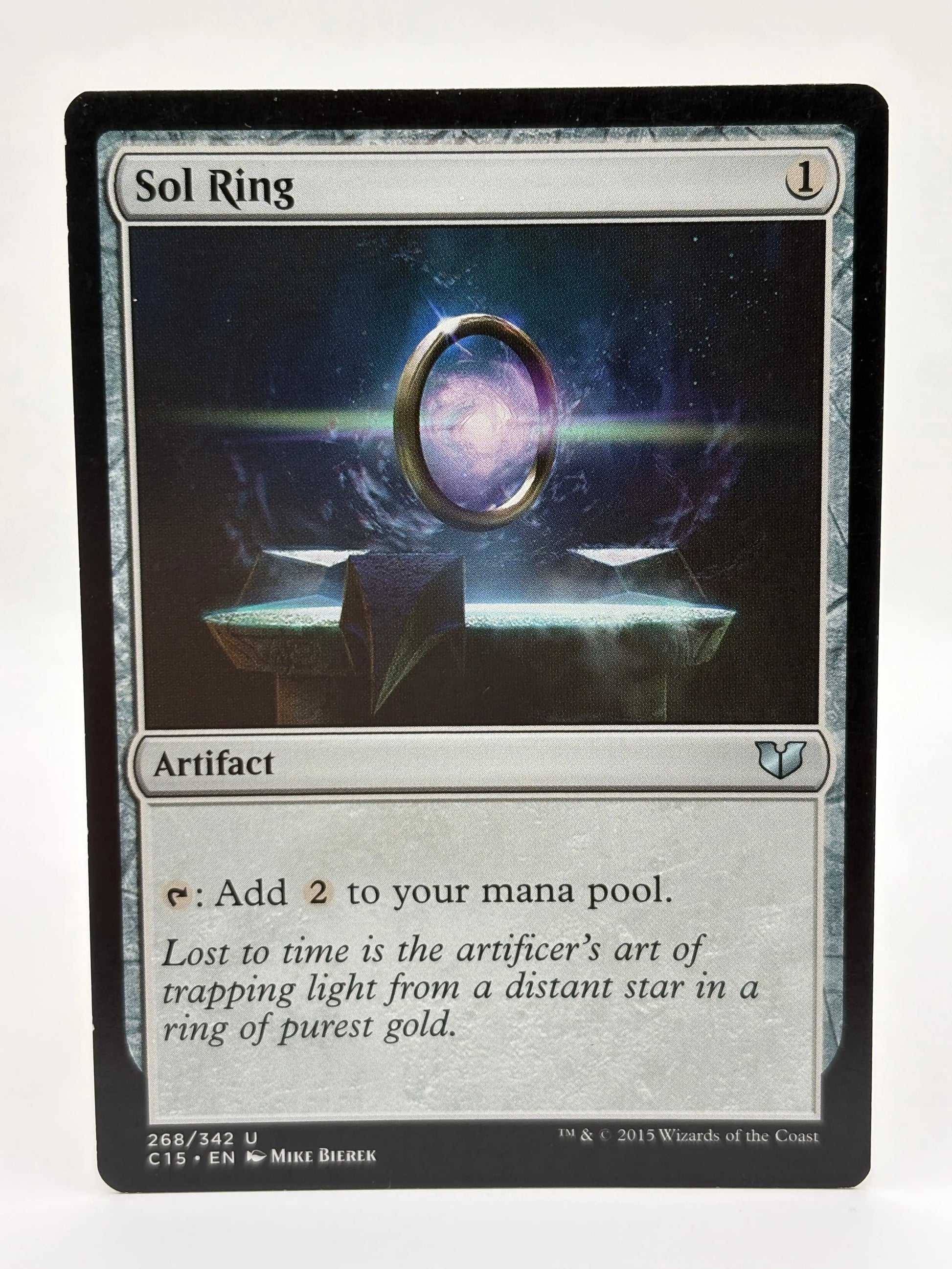 Magic The Gathering - Sol Ring 268/342 Uncommon C15 LP (2) FRENLY BRICKS - Open 7 Days