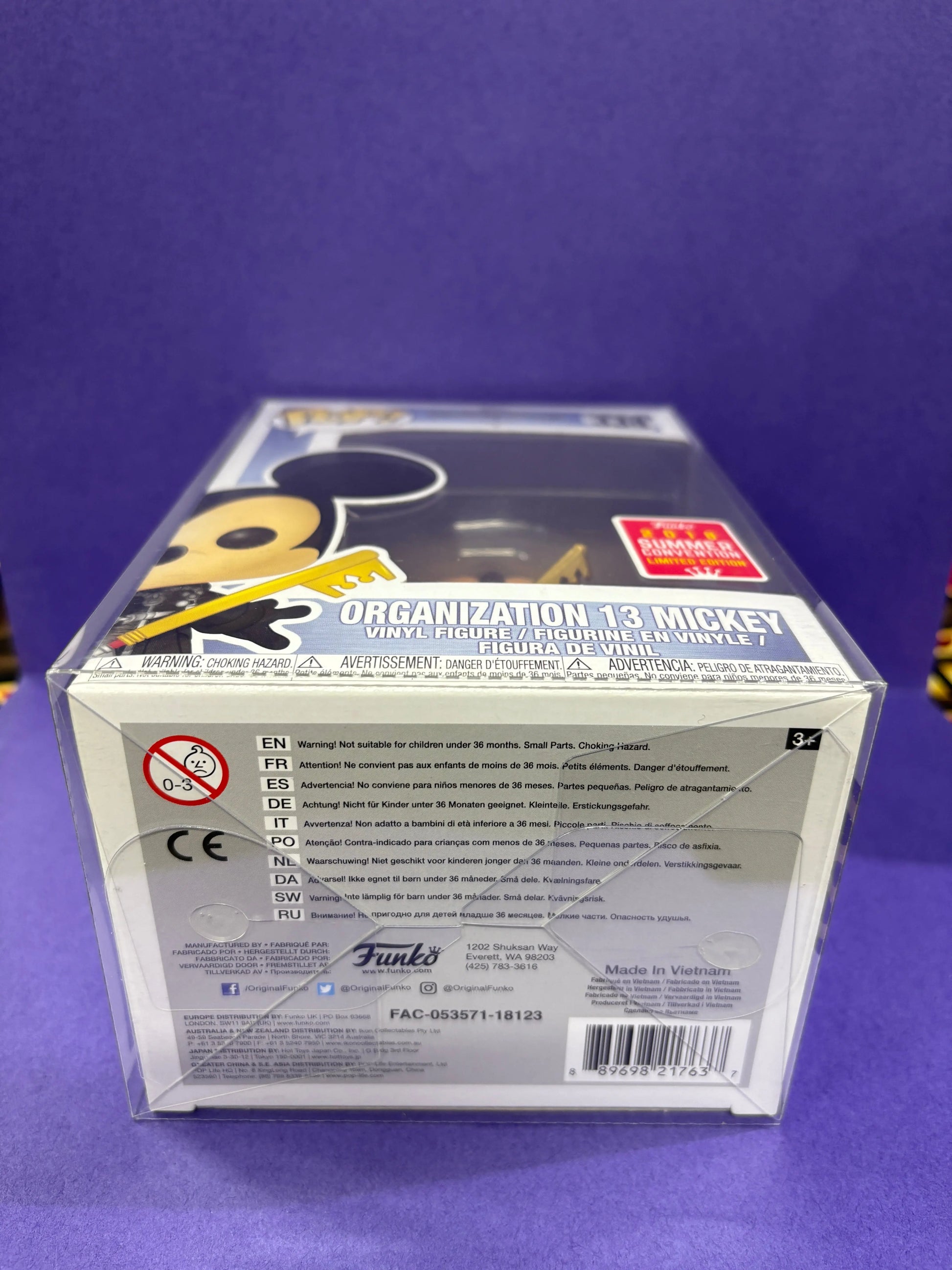 Organization 13 Mickey Mouse Funko Pop #334 2018 Summer Convention FRENLY BRICKS - Open 7 Days