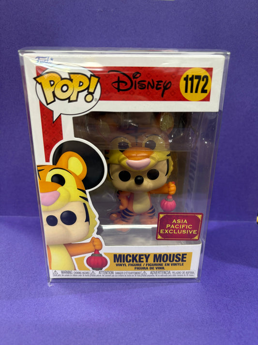 Funko Pop! Disney 1172 Mickey Mouse Year of the Tiger Asia Pacific Exclusive FRENLY BRICKS - Open 7 Days