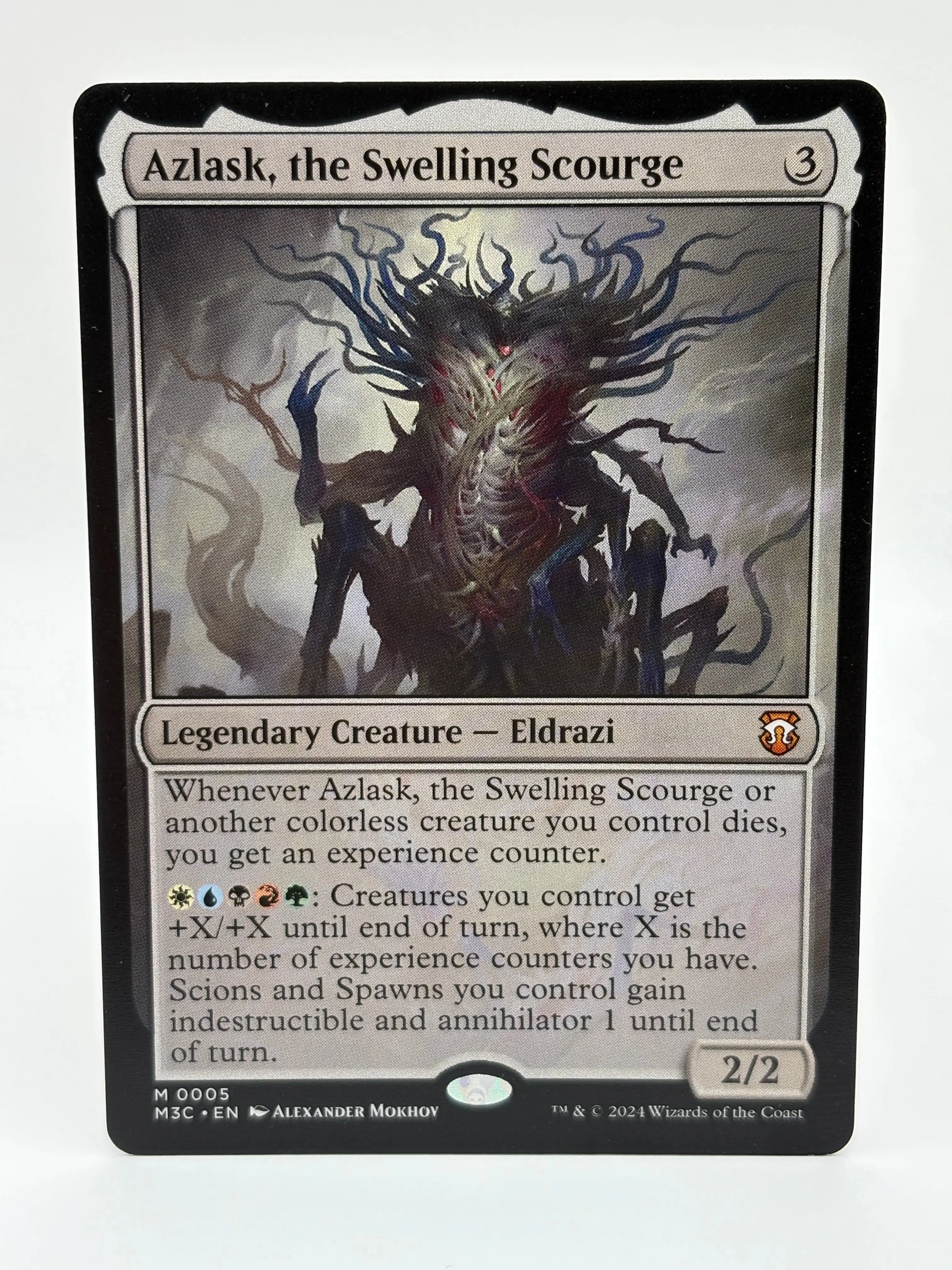 Magic The Gathering - Azlask, the Swelling Scourge #0005 M3C NM FRENLY BRICKS - Open 7 Days