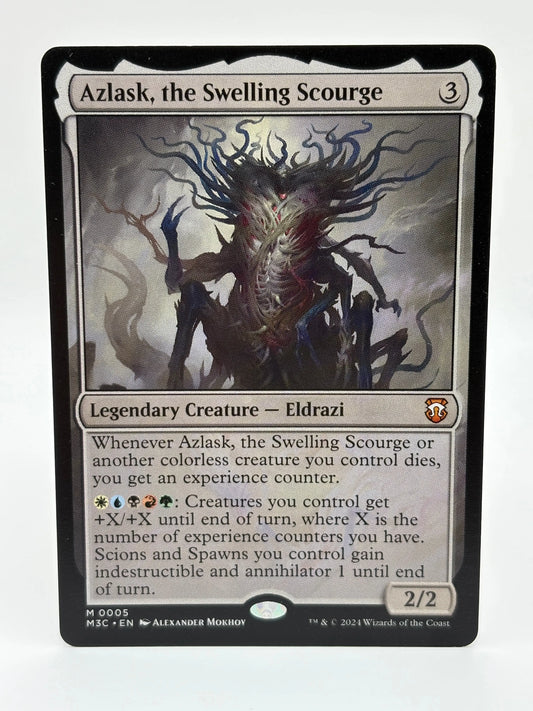 Magic The Gathering - Azlask, the Swelling Scourge #0005 M3C NM FRENLY BRICKS - Open 7 Days