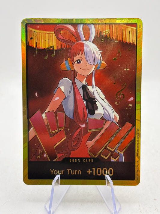 One Piece Card Game Uta Gold Don!! EB03-A Parallel Japanese Heroines Edition NM
