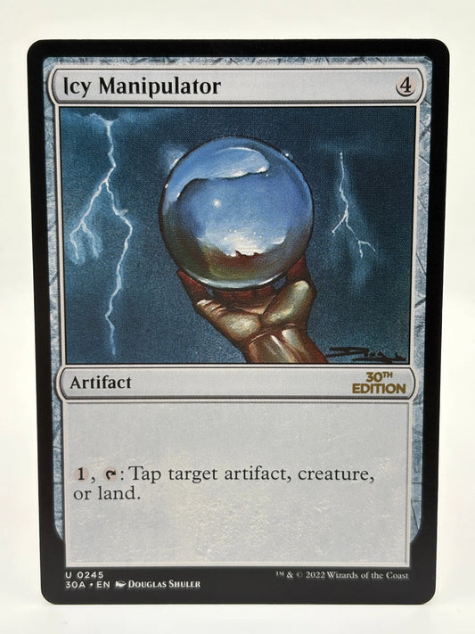 Magic The Gathering - Icy Manipulator 30th Edition Uncommon #0245 30A NM FRENLY BRICKS - Open 7 Days