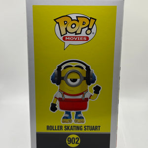 Funko POP! Movies The Rise of Gru #902 Roller Skating Stuart Box Lunch FRENLY BRICKS - Open 7 Days