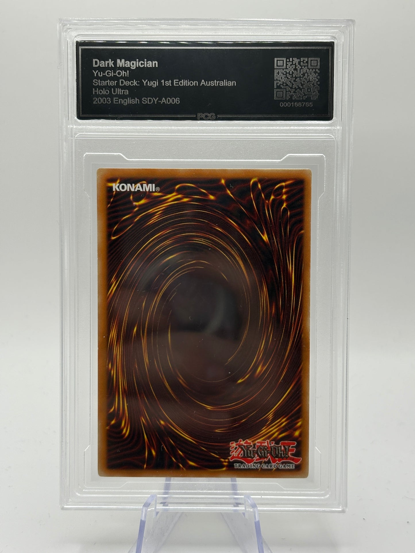 Yu-Gi-Oh! Dark Magician SDY-A006 Starter Deck 1st Edition PCG 8 NM FRENLY BRICKS - Open 7 Days