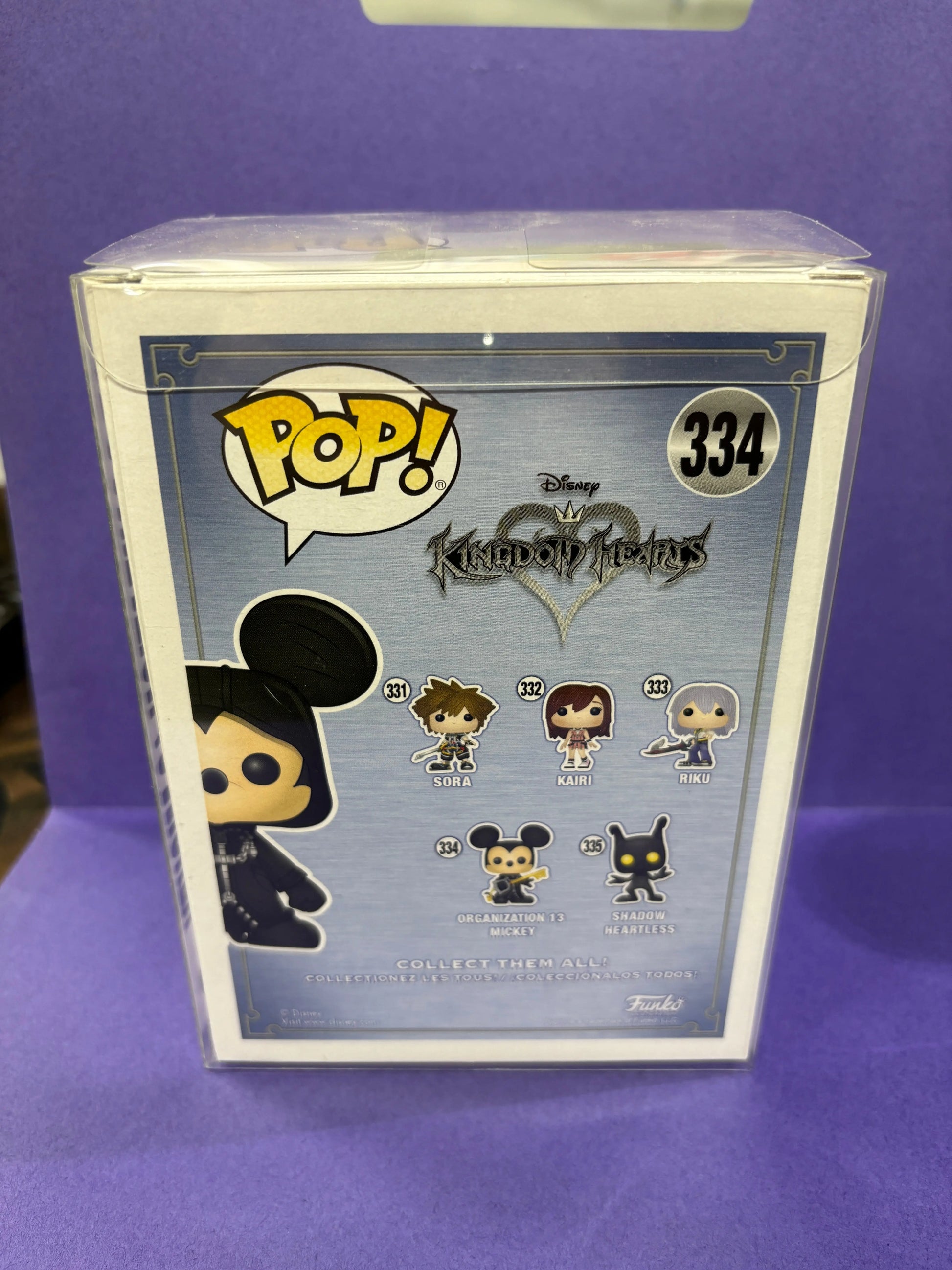 Funko Pop Kingdom Hearts #334 Organization 13 Mickey Glow Chase FRENLY BRICKS - Open 7 Days