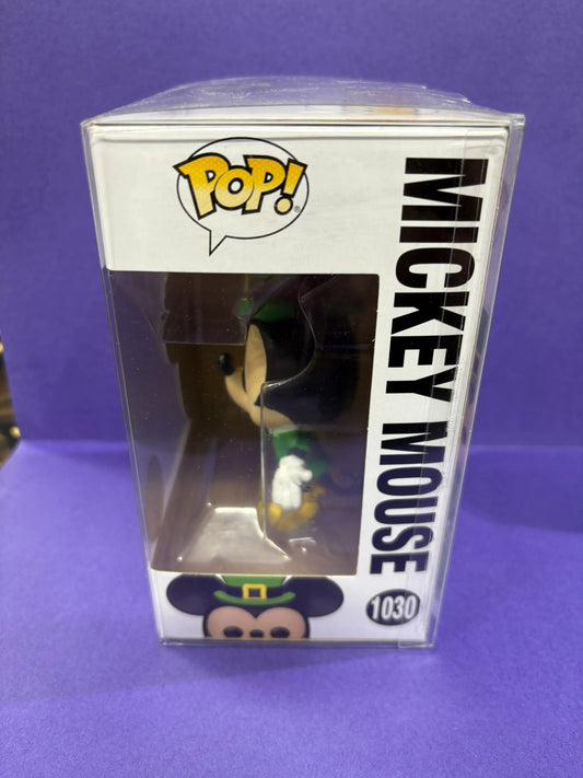 Mickey Mouse St Patricks Day - Pop Vinyl - 1030 - Disney - Popcultcha Exclusive (1) FRENLY BRICKS - Open 7 Days