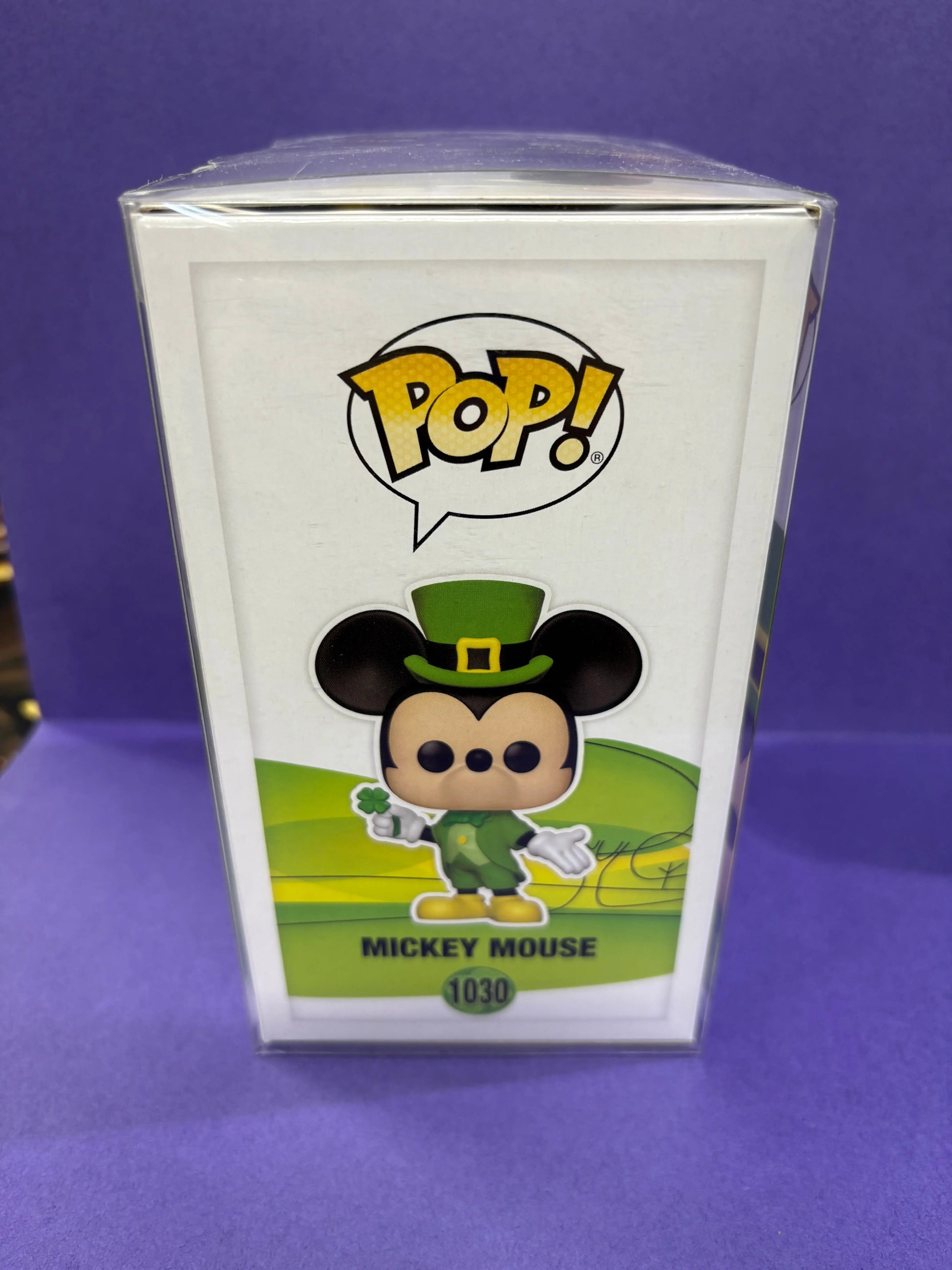 Mickey Mouse St Patricks Day - Pop Vinyl - 1030 - Disney - Popcultcha Exclusive (1) FRENLY BRICKS - Open 7 Days