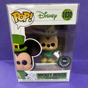 Mickey Mouse St Patricks Day - Pop Vinyl - 1030 - Disney - Popcultcha Exclusive (2) FRENLY BRICKS - Open 7 Days