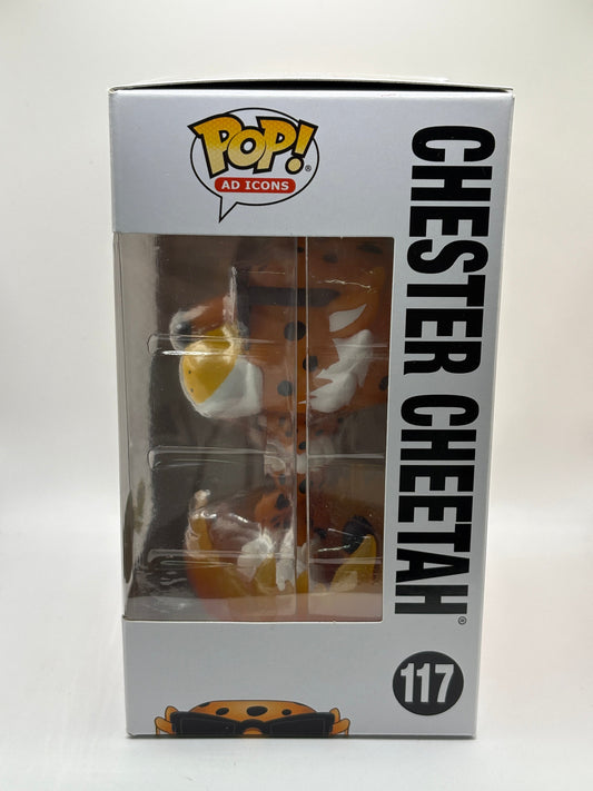 Funko POP! Ad Icons Cheetos Flamin Hot #117 Chester Cheetah Glow SE FRENLY BRICKS - Open 7 Days
