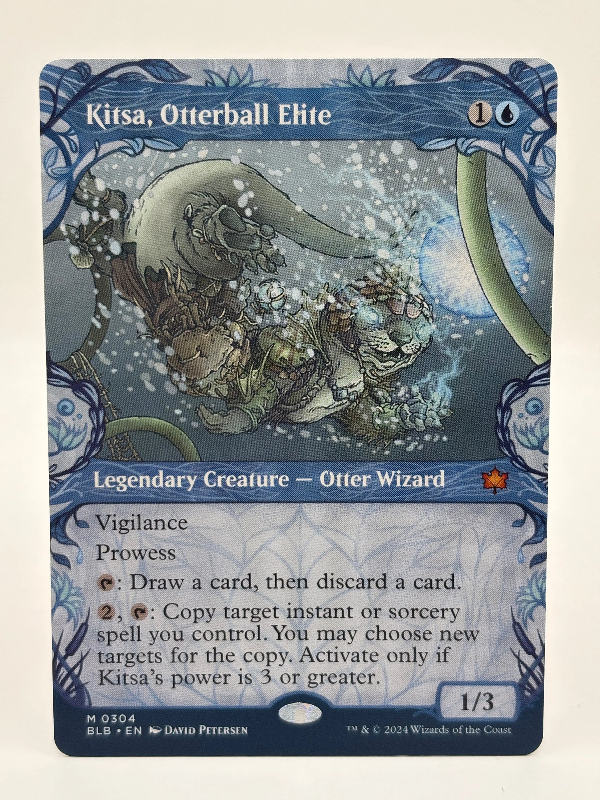 Magic The Gathering - Kitsa, Otterball Elite Mythic BLB #0304 Near Mint FRENLY BRICKS - Open 7 Days