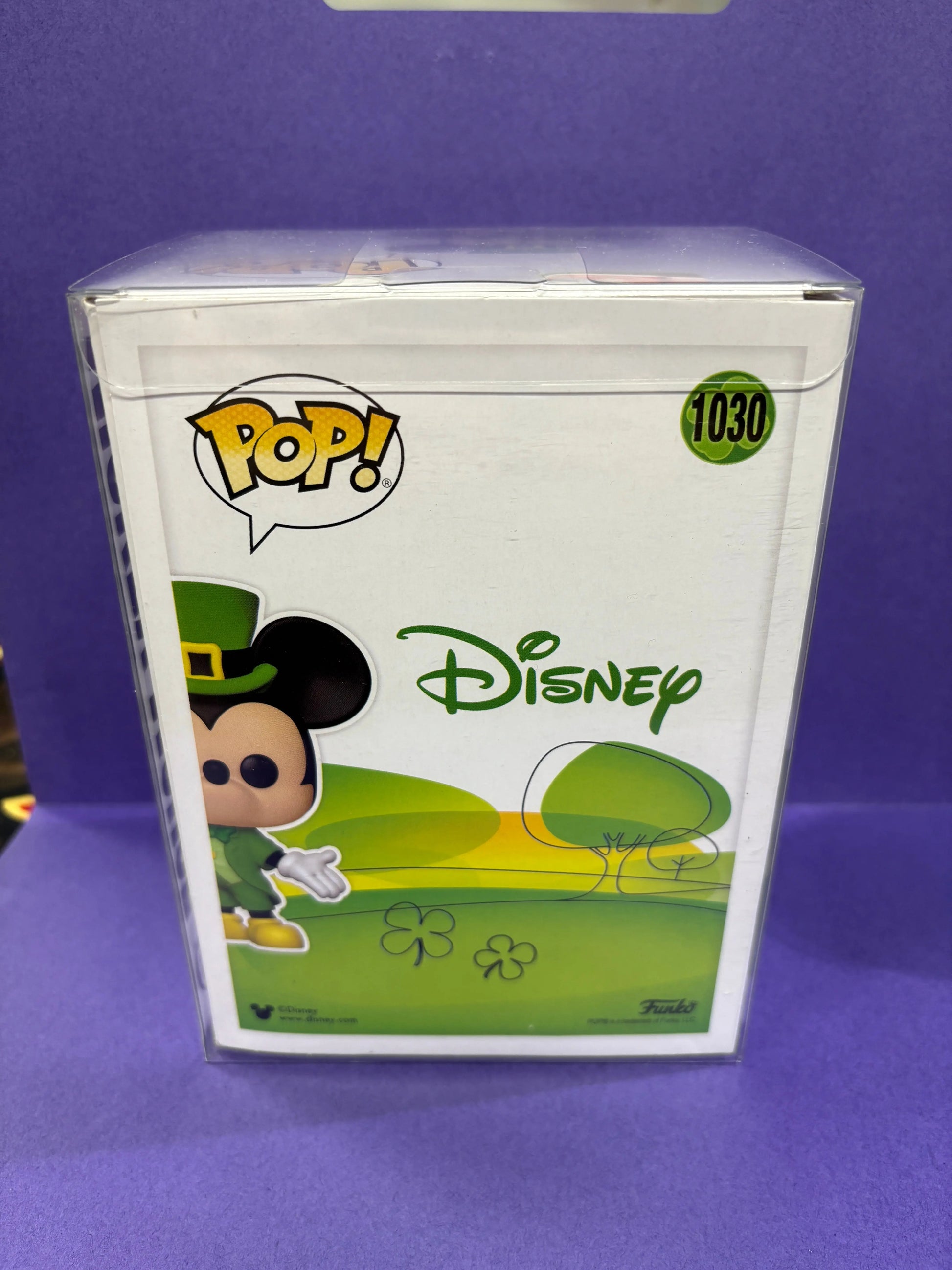 Mickey Mouse St Patricks Day - Pop Vinyl - 1030 - Disney - Popcultcha Exclusive (2) FRENLY BRICKS - Open 7 Days