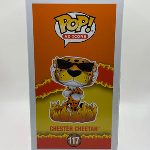 Funko POP! Ad Icons Cheetos Flamin Hot #117 Chester Cheetah Glow SE FRENLY BRICKS - Open 7 Days