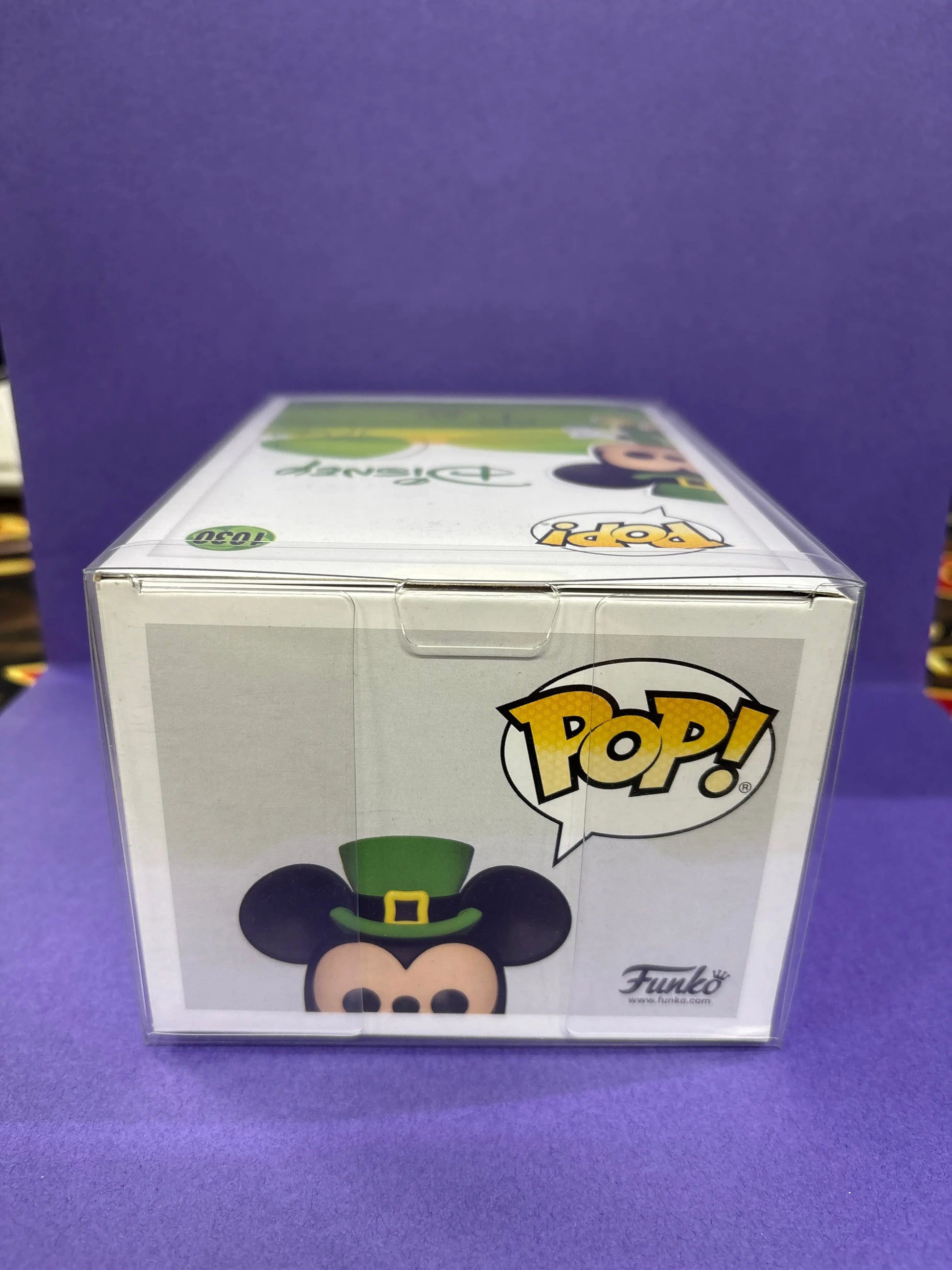 Mickey Mouse St Patricks Day - Pop Vinyl - 1030 - Disney - Popcultcha Exclusive (2) FRENLY BRICKS - Open 7 Days