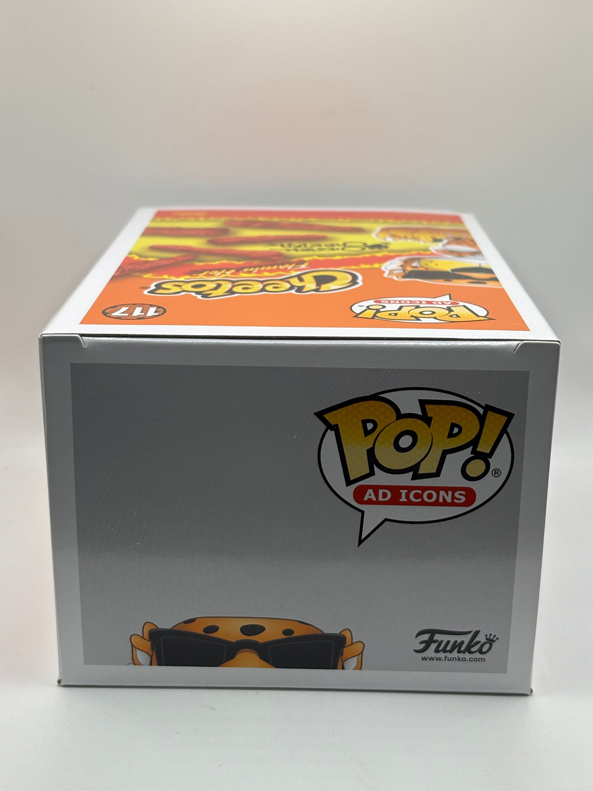 Funko POP! Ad Icons Cheetos Flamin Hot #117 Chester Cheetah Glow SE FRENLY BRICKS - Open 7 Days