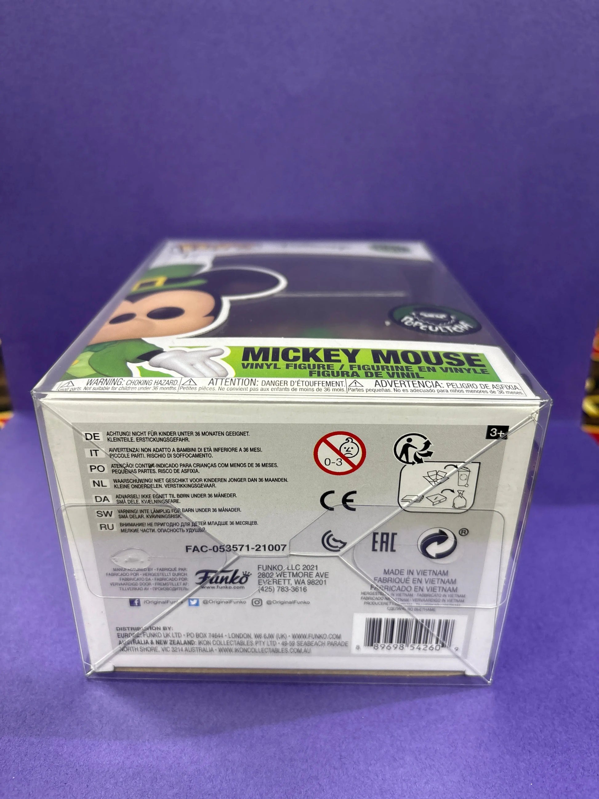 Mickey Mouse St Patricks Day - Pop Vinyl - 1030 - Disney - Popcultcha Exclusive (2) FRENLY BRICKS - Open 7 Days