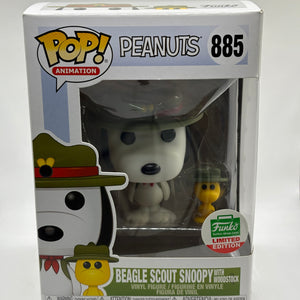 Funko POP! Animation Peanuts #885 Beagle Scout Snoopy funko limited Edition FRENLY BRICKS - Open 7 Days