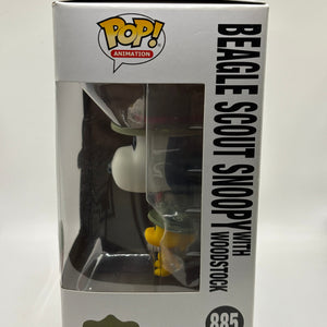 Funko POP! Animation Peanuts #885 Beagle Scout Snoopy funko limited Edition FRENLY BRICKS - Open 7 Days