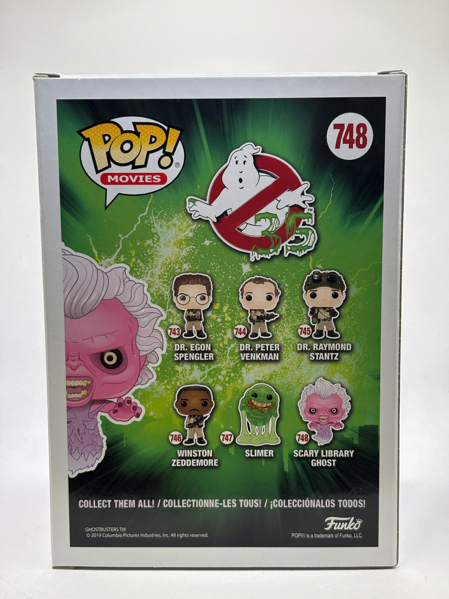 Funko POP! Movies Ghost Busters #748 Scary Library Ghost Vinyl Figure