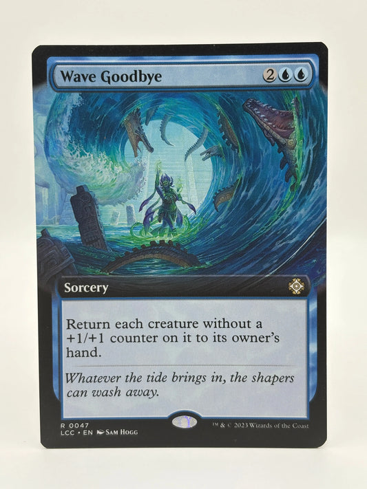 Magic The Gathering - Wave Goodbye Sorcery R #0047 LCC Lightly Played FRENLY BRICKS - Open 7 Days