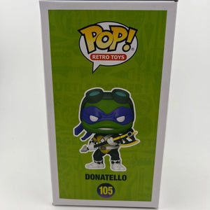 Funko Pop! MMPR x TMNT: Donatello as Black Power Ranger #105 - 2022 SDCC FRENLY BRICKS - Open 7 Days