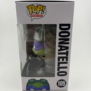 Funko Pop! MMPR x TMNT: Donatello as Black Power Ranger #105 - 2022 SDCC FRENLY BRICKS - Open 7 Days