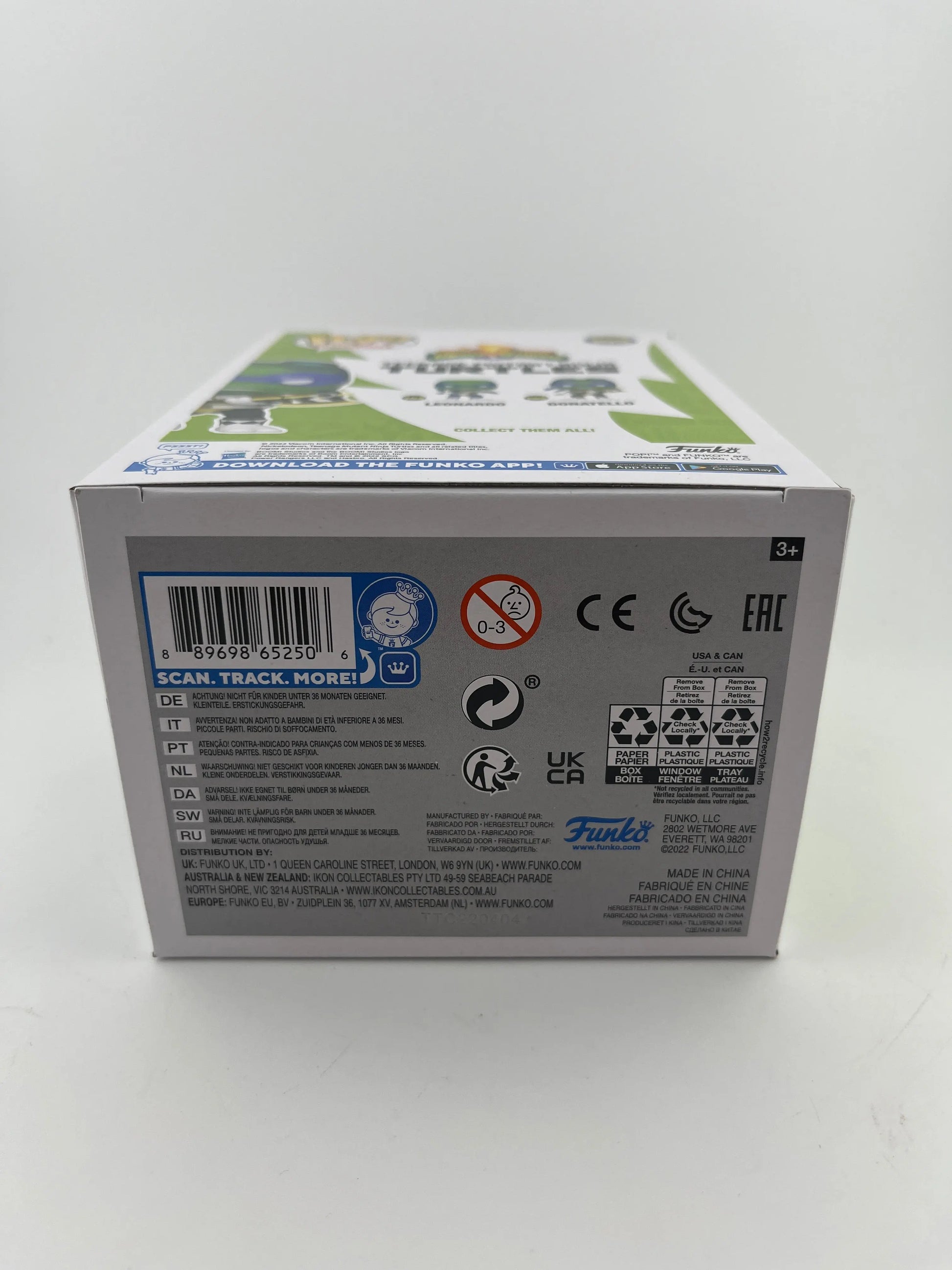 Funko Pop! MMPR x TMNT: Donatello as Black Power Ranger #105 - 2022 SDCC FRENLY BRICKS - Open 7 Days