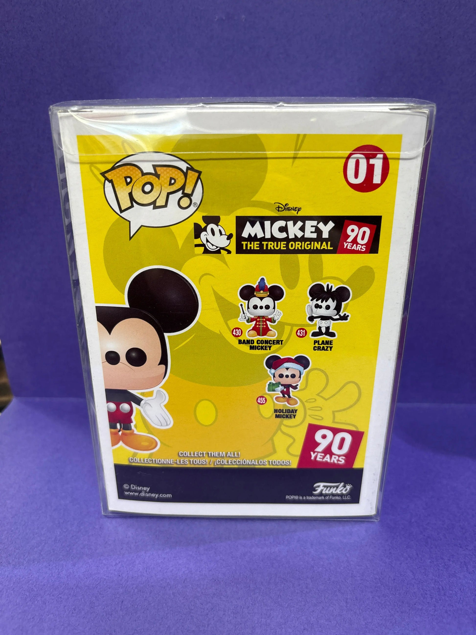 Limited Edition Funko Pop! Exclusive Disney #01 Mickey Mouse Orange and Teal FRENLY BRICKS - Open 7 Days