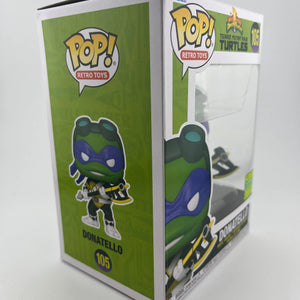 Funko Pop! MMPR x TMNT: Donatello as Black Power Ranger #105 - 2022 SDCC FRENLY BRICKS - Open 7 Days