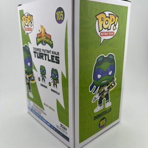 Funko Pop! MMPR x TMNT: Donatello as Black Power Ranger #105 - 2022 SDCC FRENLY BRICKS - Open 7 Days