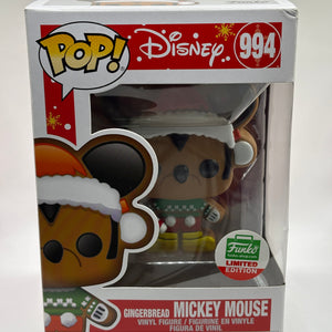 Funko POP! Disney #994 Gingerbread Mickey Mouse Funko shop Limited FRENLY BRICKS - Open 7 Days
