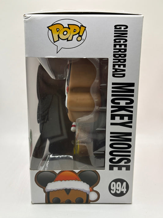 Funko POP! Disney #994 Gingerbread Mickey Mouse Funko shop Limited FRENLY BRICKS - Open 7 Days