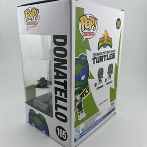 Funko Pop! MMPR x TMNT: Donatello as Black Power Ranger #105 - 2022 SDCC FRENLY BRICKS - Open 7 Days