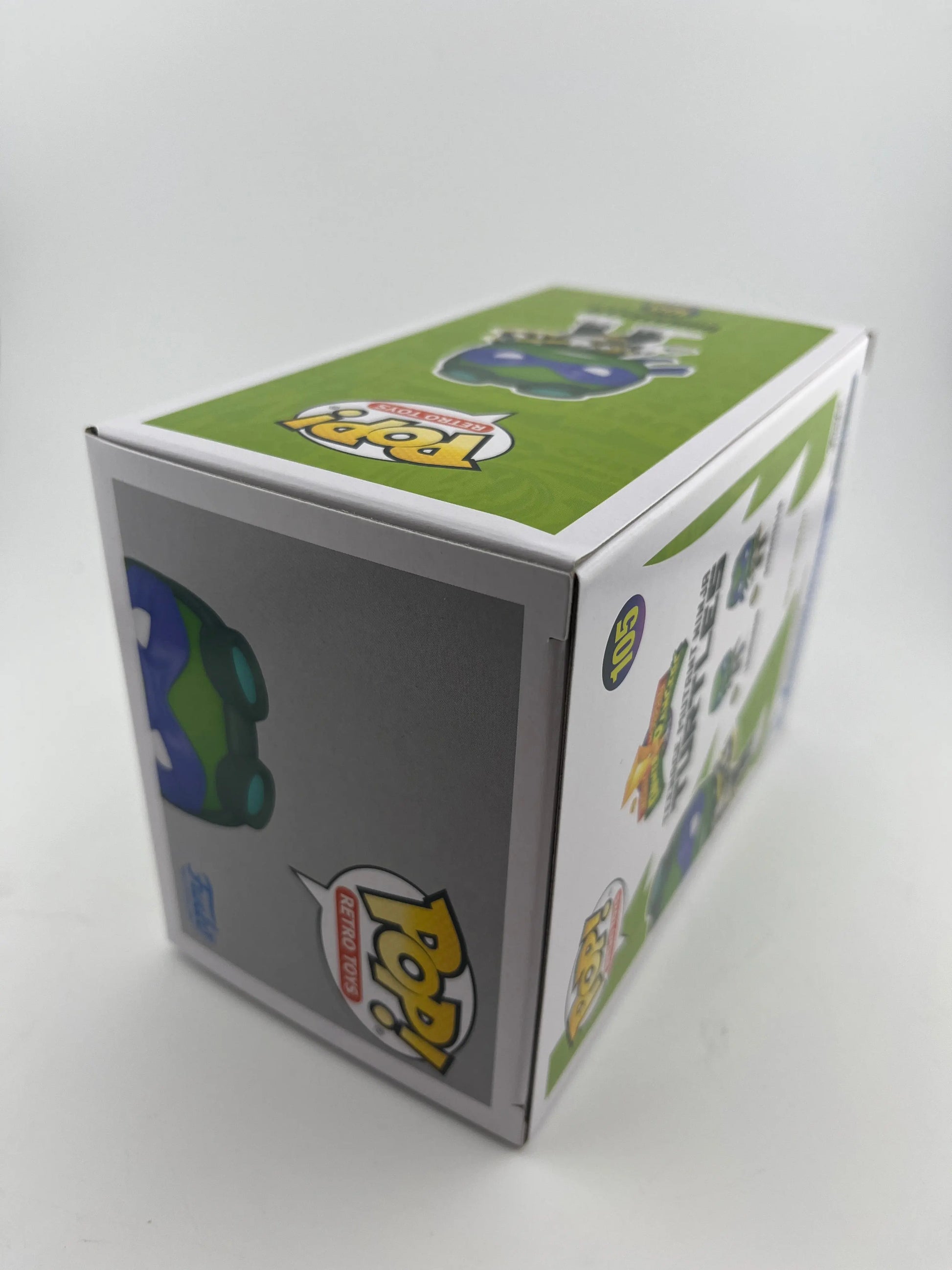 Funko Pop! MMPR x TMNT: Donatello as Black Power Ranger #105 - 2022 SDCC FRENLY BRICKS - Open 7 Days