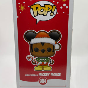 Funko POP! Disney #994 Gingerbread Mickey Mouse Funko shop Limited FRENLY BRICKS - Open 7 Days