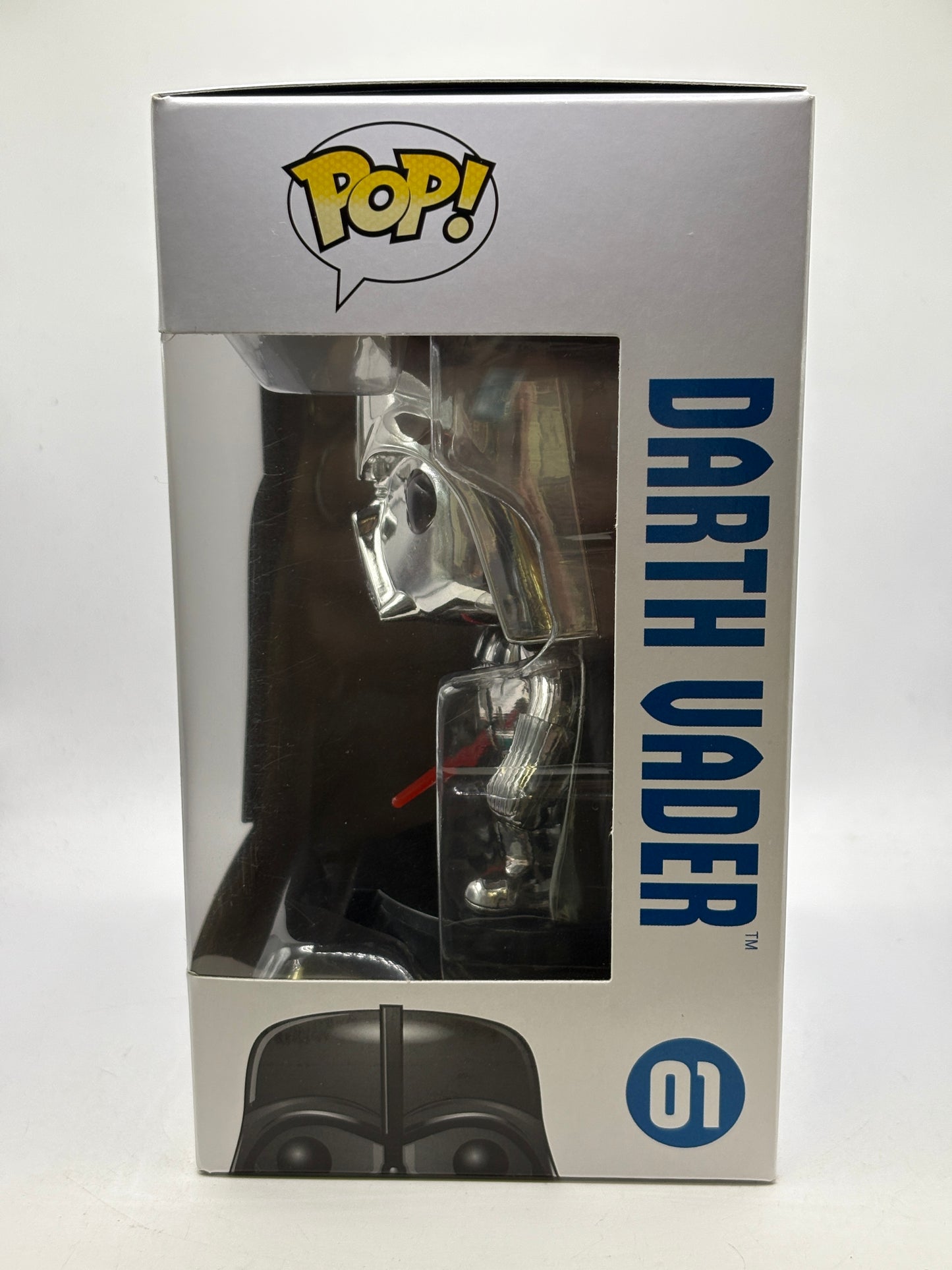 Funko POP! Star Wars #01 Darth Vader Chrome Vinyl Bobble-Head