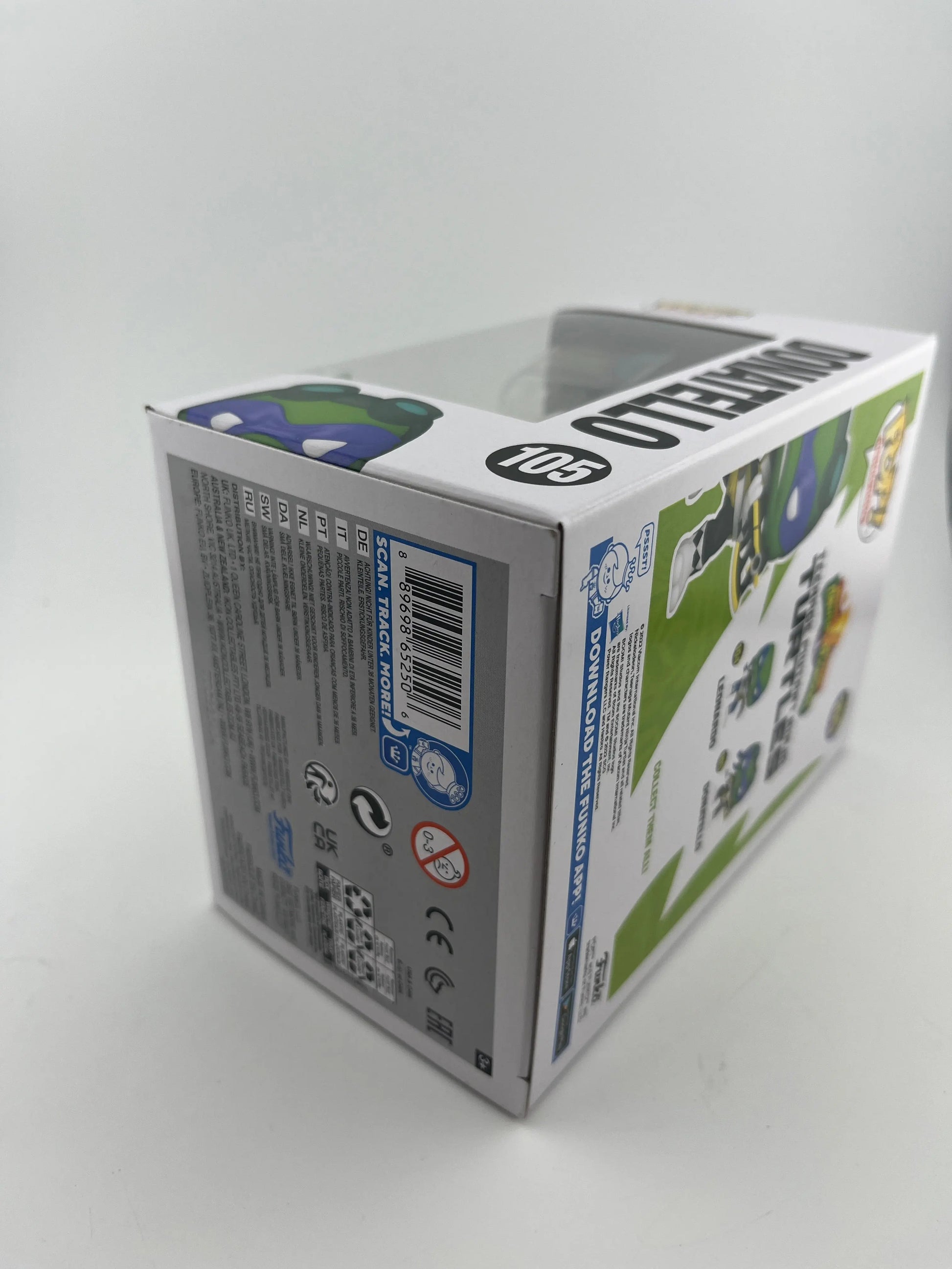 Funko Pop! MMPR x TMNT: Donatello as Black Power Ranger #105 - 2022 SDCC FRENLY BRICKS - Open 7 Days