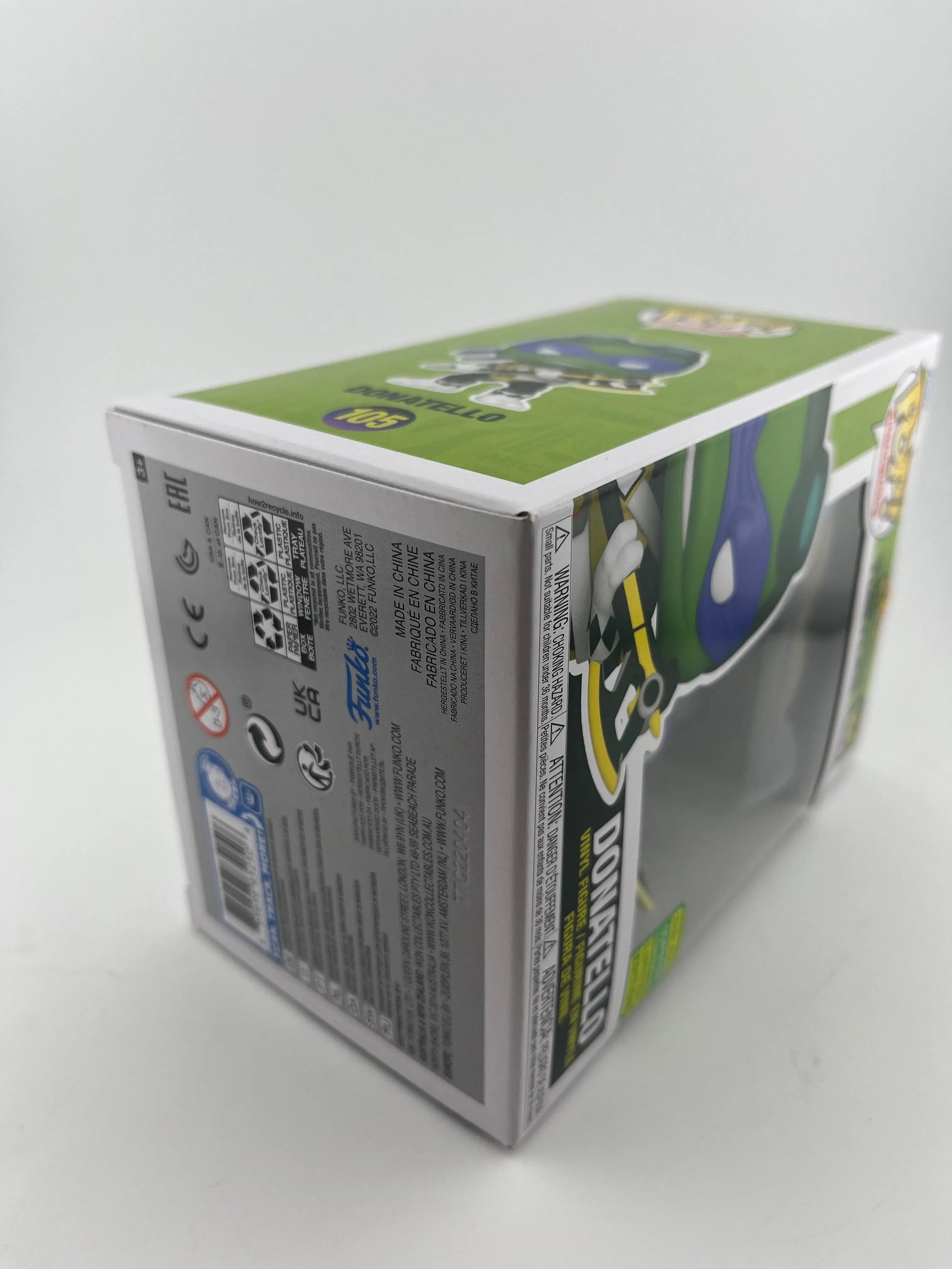 Funko Pop! MMPR x TMNT: Donatello as Black Power Ranger #105 - 2022 SDCC FRENLY BRICKS - Open 7 Days