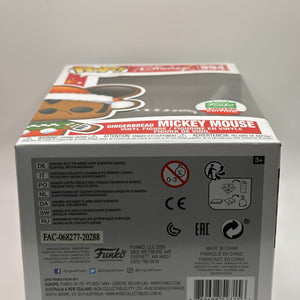 Funko POP! Disney #994 Gingerbread Mickey Mouse Funko shop Limited FRENLY BRICKS - Open 7 Days