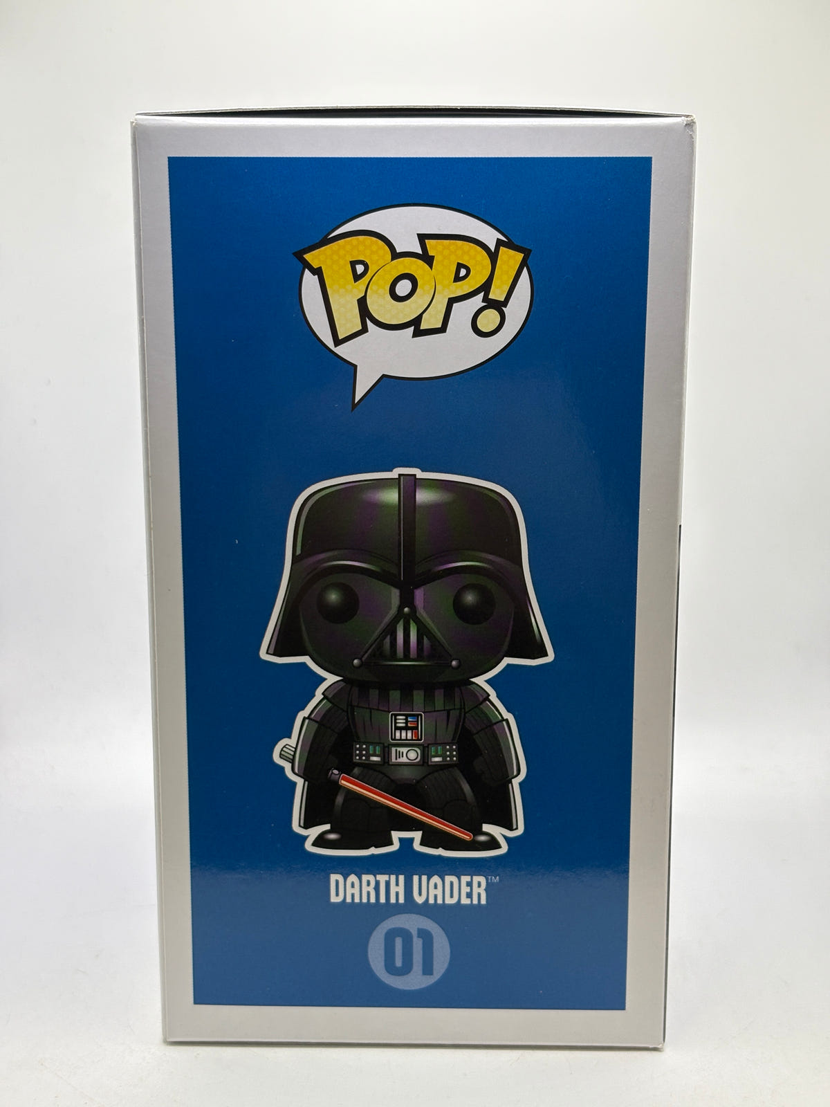 Funko POP! Star Wars #01 Darth Vader Chrome Vinyl Bobble-Head, photo 4 image 4