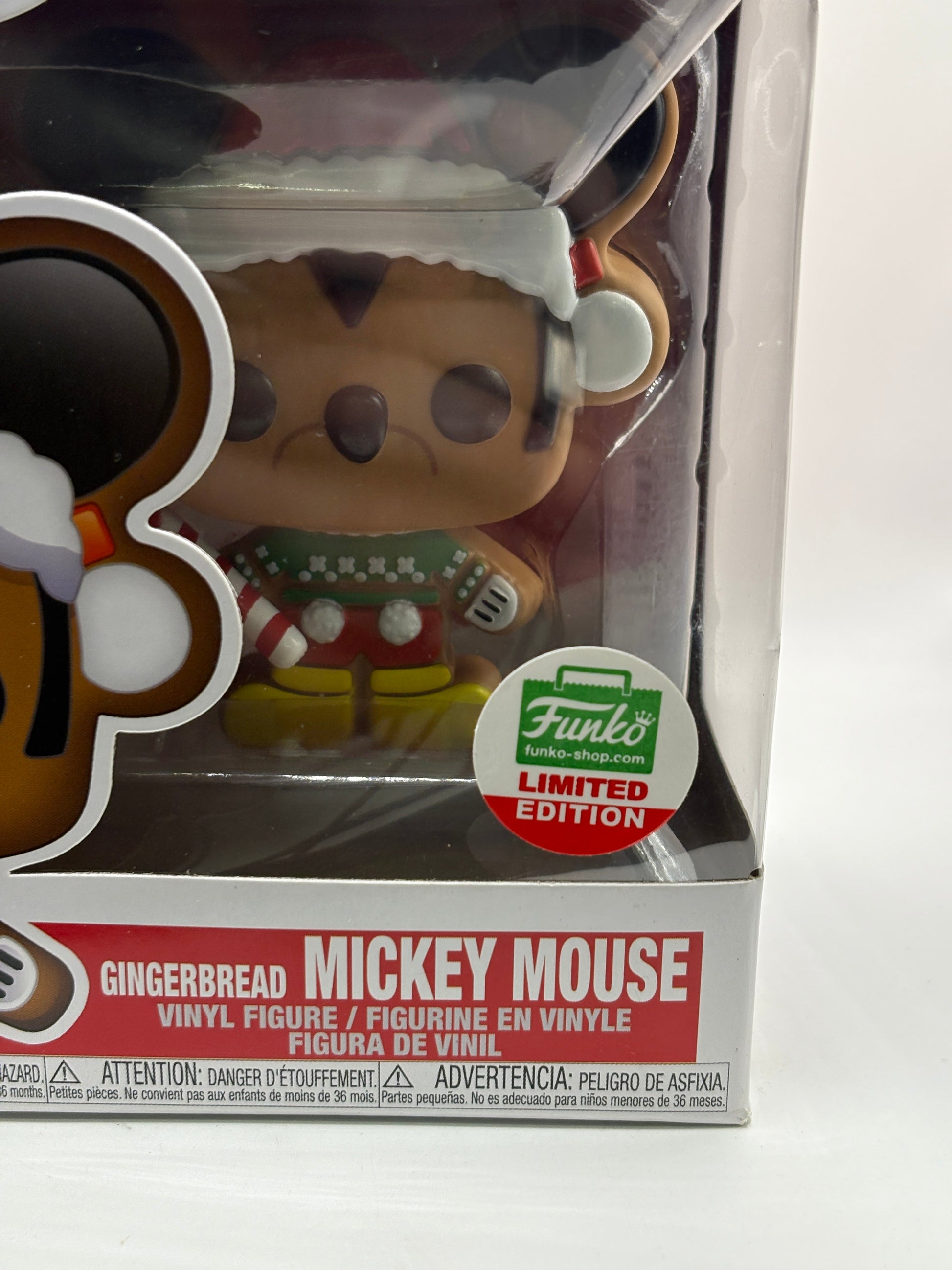 Funko POP! Disney #994 Gingerbread Mickey Mouse Funko shop Limited FRENLY BRICKS - Open 7 Days