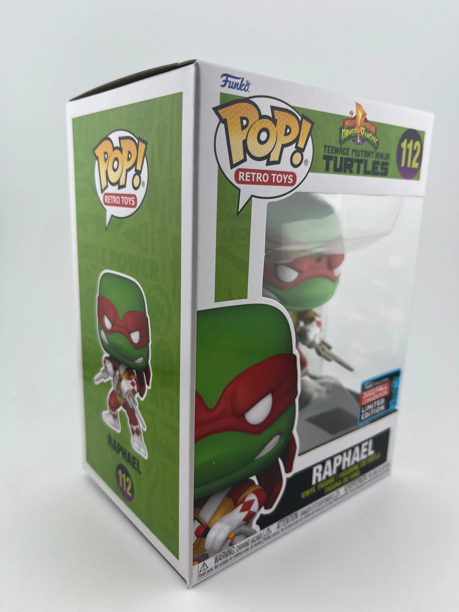 Funko Pop #112 Raphael as Red Ranger Teenage Mutant Ninja Turtles Vinyl Figure FRENLY BRICKS - Open 7 Days