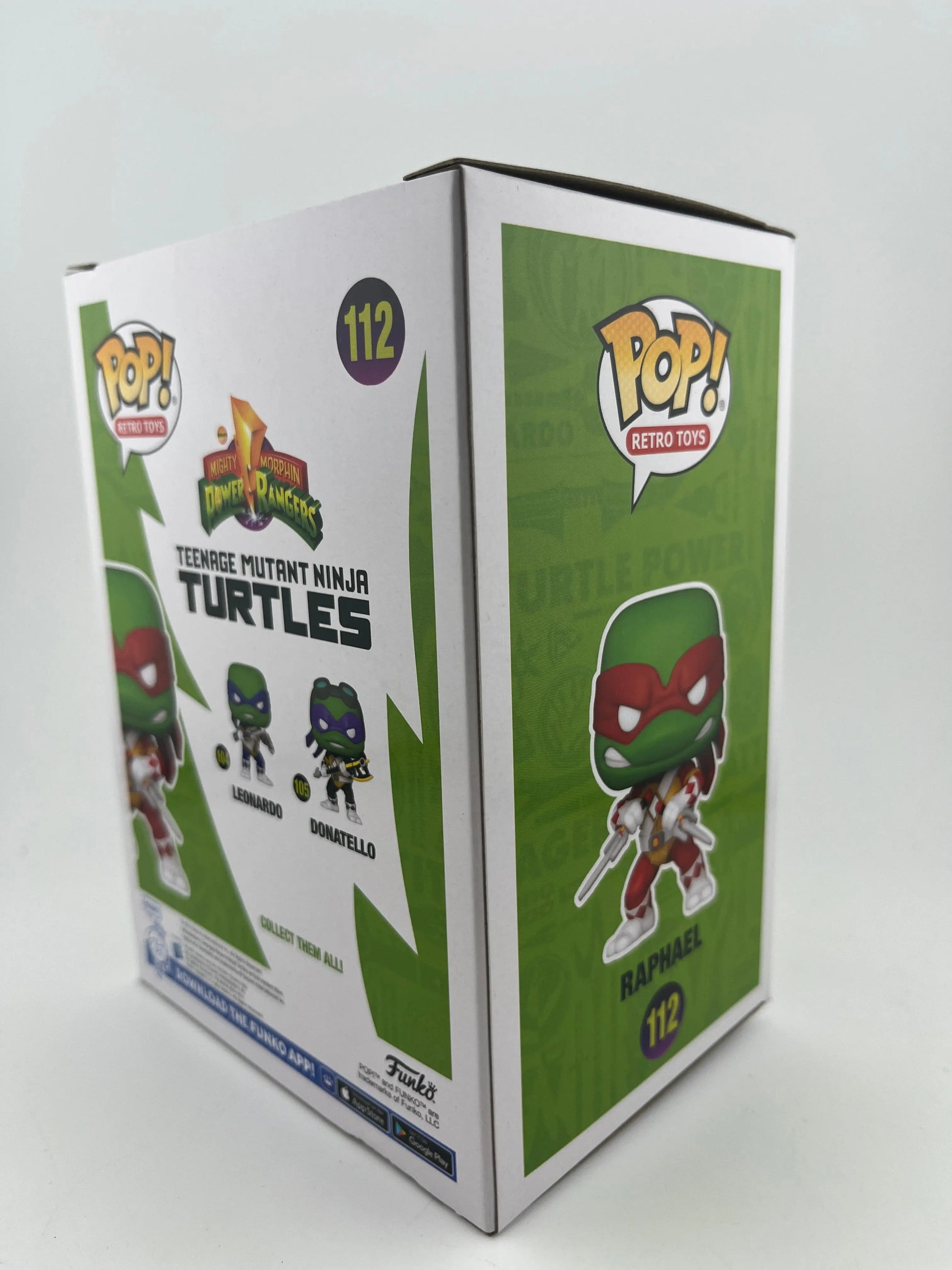 Funko Pop #112 Raphael as Red Ranger Teenage Mutant Ninja Turtles Vinyl Figure FRENLY BRICKS - Open 7 Days